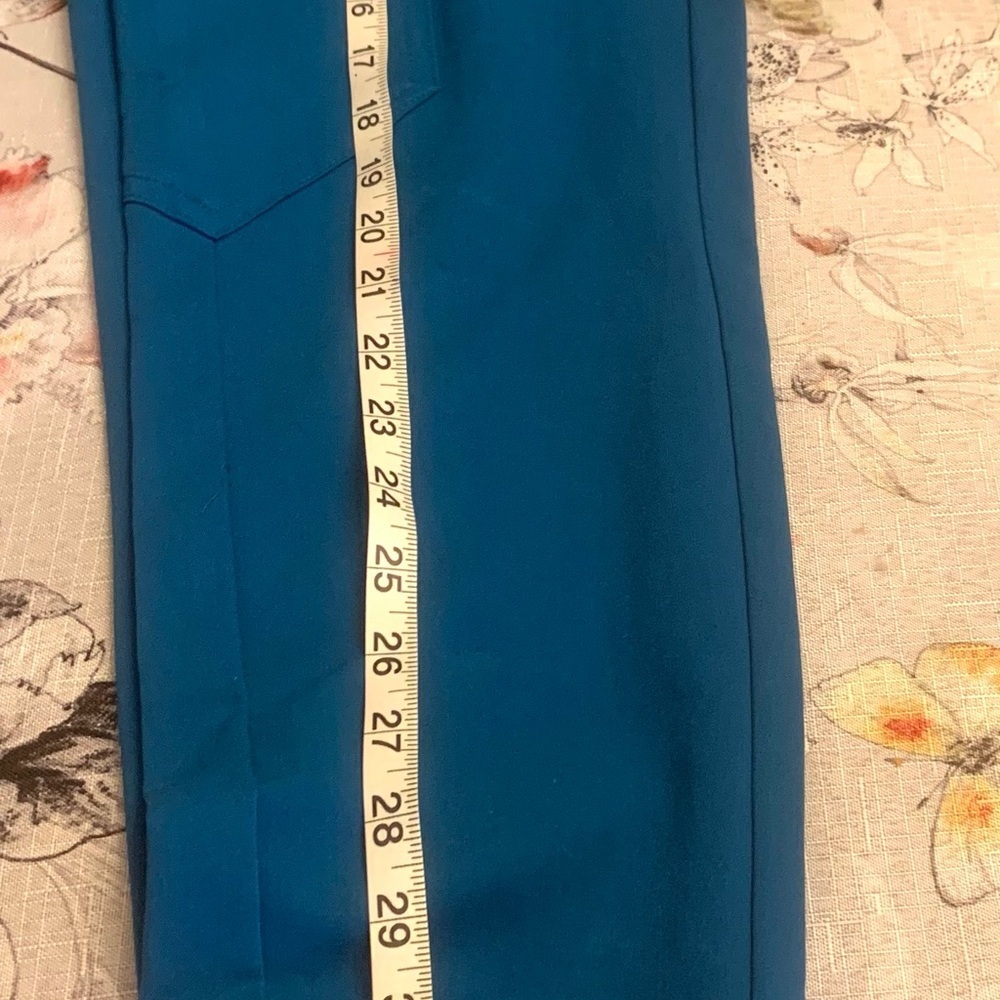 Figs Blue Teal Tone Medical Uniform Joggers Style Set Tops XXS, Pants  XXSP - Picture 8 of 11